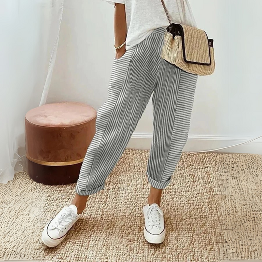 Lore Bequeme Hose mit elastischem Bund - Damen
