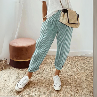 Lore Bequeme Hose mit elastischem Bund - Damen