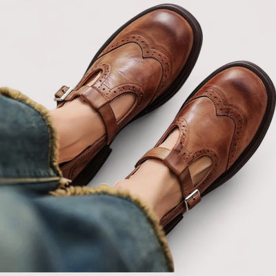 Franziska | Damen Orthopädische Mary Jane Freizeit Schuhe