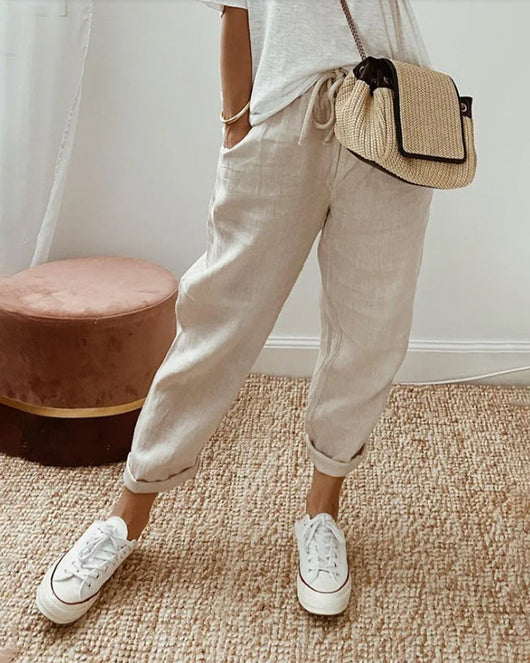 Remy Elegante Hose mit weichem Bund