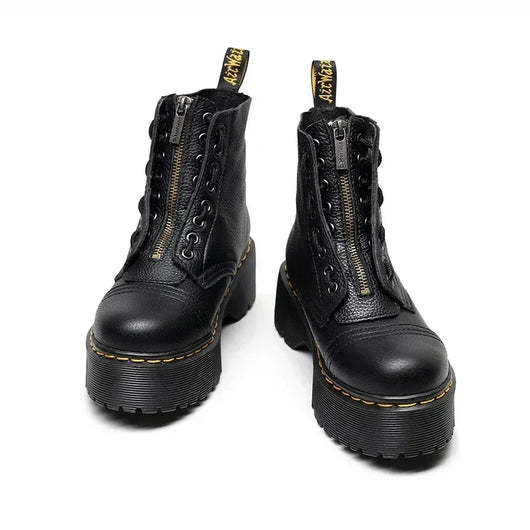 Franziska | Damen Modische Stiefeletten mit dicker Sohle