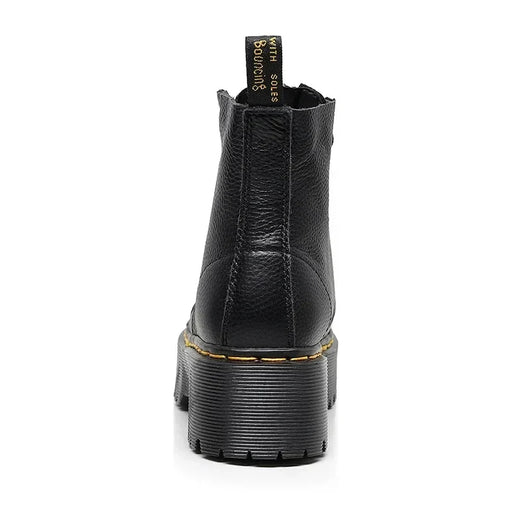 Franziska | Damen Modische Stiefeletten mit dicker Sohle
