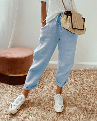 Remy Elegante Hose mit weichem Bund