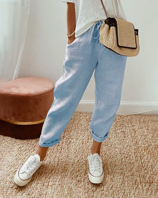Remy Elegante Hose mit weichem Bund