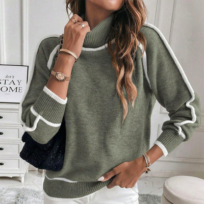 Doris | Lässiger Damen-Frühlings-Strickpullover