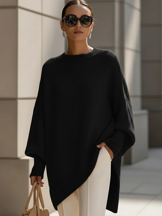 Annika | Damen Eleganter Oversized Pullover