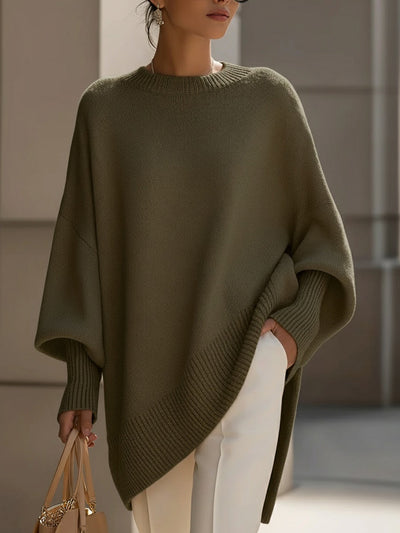 Annika | Damen Eleganter Oversized Pullover