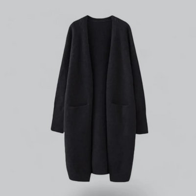 Daniela | Damen Warme Strickjacke mit offener Front