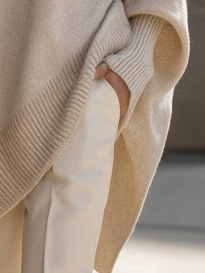 Annika | Damen Eleganter Oversized Pullover