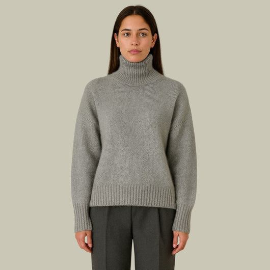 Martina | Damen Rollkragenpullover aus Merinowolle