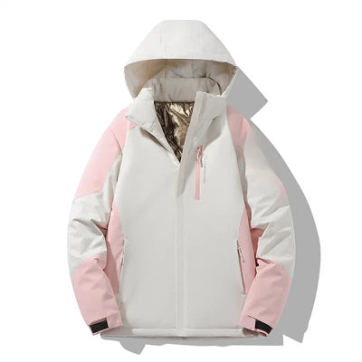 Franziska | Damen Colorblock-Winter-Skijacke