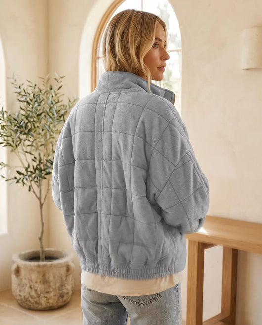 Marlowe Steppjacke leicht – Hellgrau