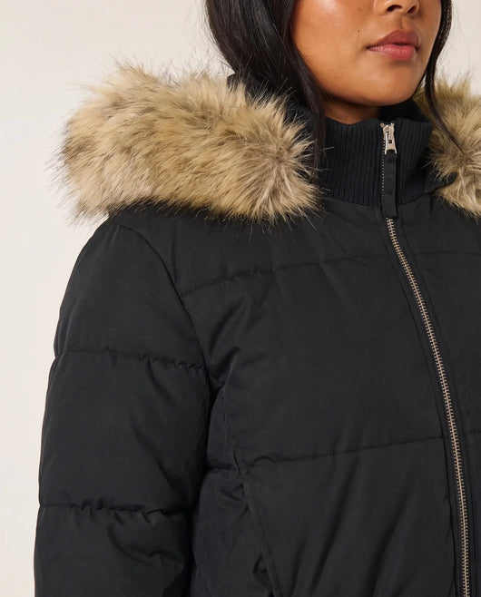 Blythe Steppjacke kurz mit Kapuze