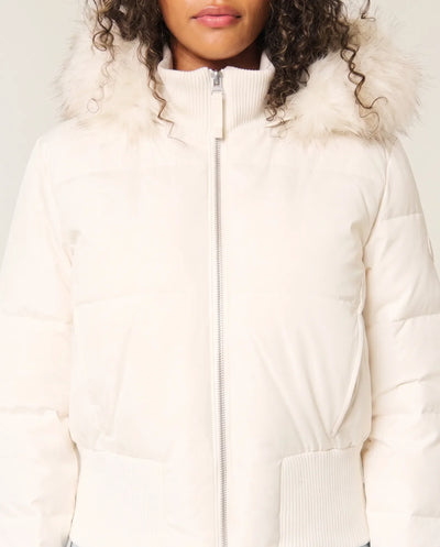 Blythe Steppjacke kurz mit Kapuze