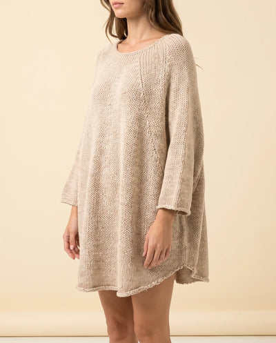 Eloise Pullover oversized in Ponchoform