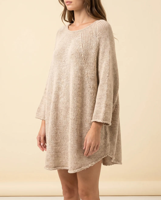 Eloise Pullover oversized in Ponchoform