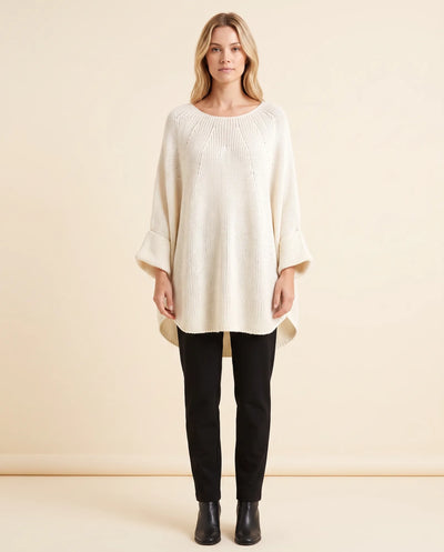 Eloise Pullover oversized in Ponchoform