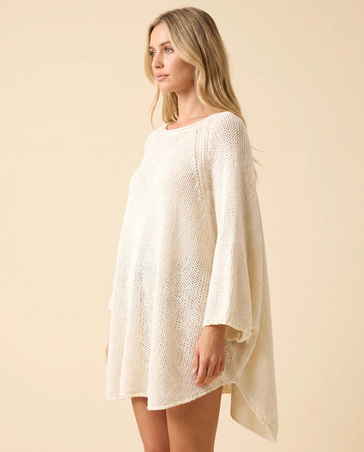 Eloise Pullover oversized in Ponchoform