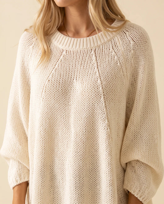 Eloise Pullover oversized in Ponchoform