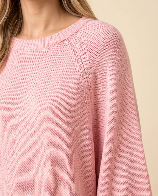 Eloise Pullover oversized in Ponchoform