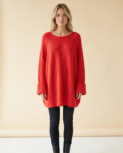Eloise Pullover oversized in Ponchoform