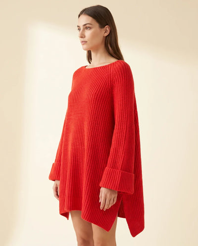 Eloise Pullover oversized in Ponchoform