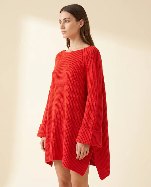 Eloise Pullover oversized in Ponchoform