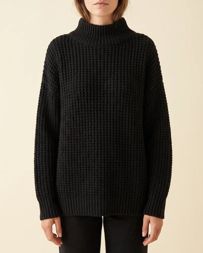 Fern Rollkragenpullover oversized grobstrick