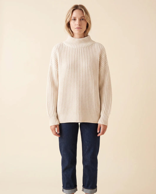 Fern Rollkragenpullover oversized grobstrick