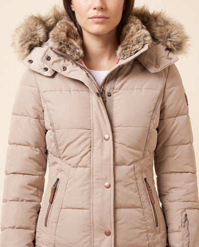 Iris Steppjacke wattiert mit Kapuze