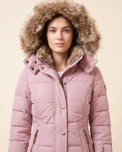 Iris Steppjacke wattiert mit Kapuze