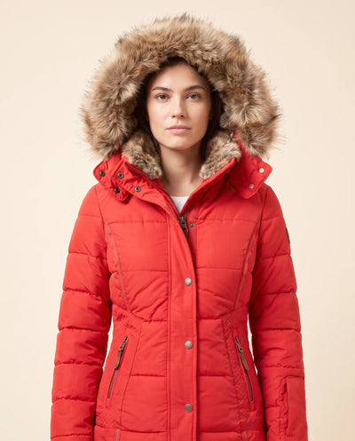 Iris Steppjacke wattiert mit Kapuze