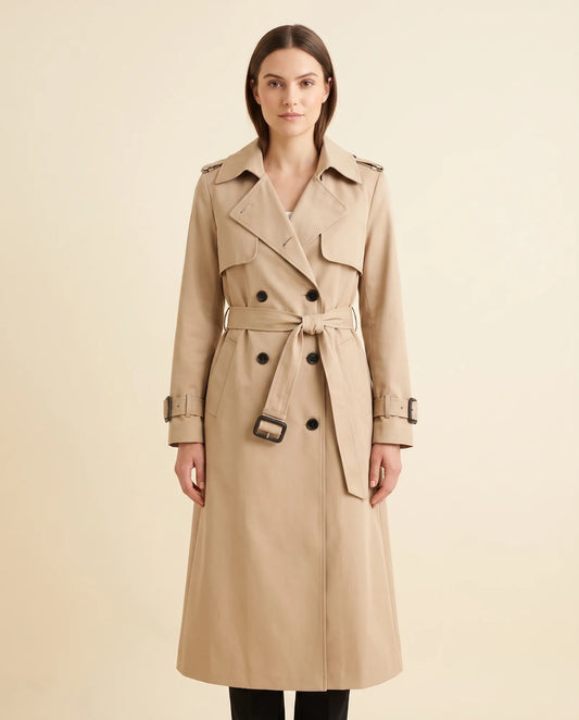 Nell Trenchcoat mit Zweireiher und Gürtel