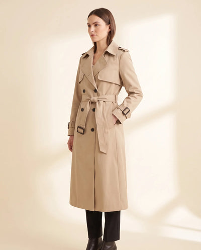Nell Trenchcoat mit Zweireiher und Gürtel