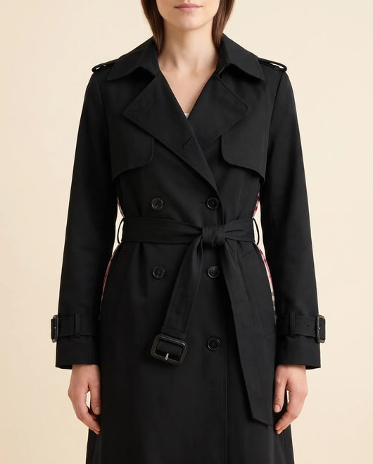Nell Trenchcoat mit Zweireiher und Gürtel
