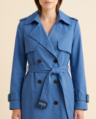 Nell Trenchcoat mit Zweireiher und Gürtel