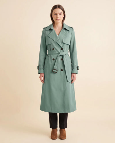 Nell Trenchcoat mit Zweireiher und Gürtel