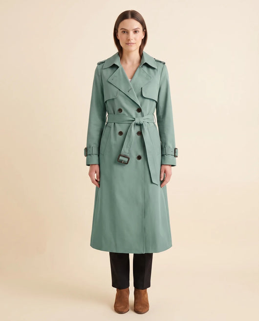 Nell Trenchcoat mit Zweireiher und Gürtel