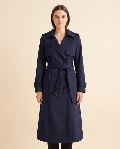 Nell Trenchcoat mit Zweireiher und Gürtel
