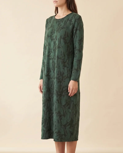 Sloane Midikleid mit Print und Taschen