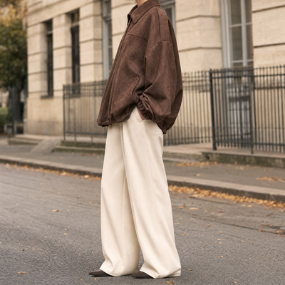 Ashcroft Oversized Overshirt in Veloursoptik