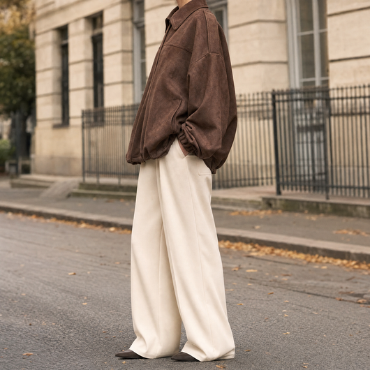 Ashcroft Oversized Overshirt in Veloursoptik