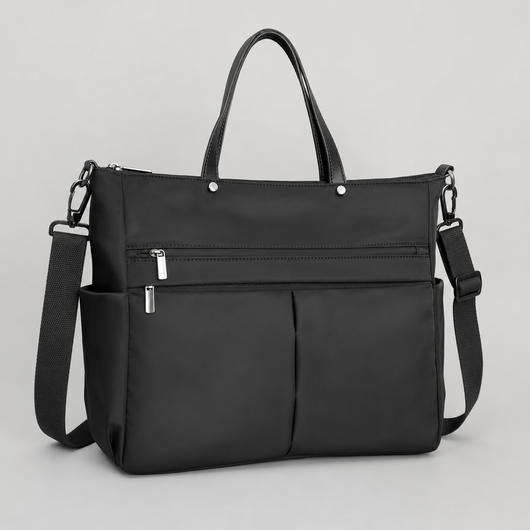 Ashdon Commuter Tote in black