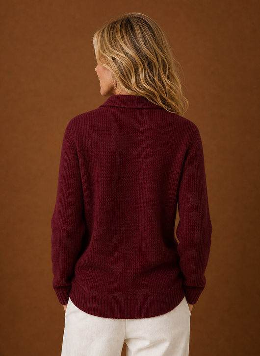 Damen Strickjacke mit Knopfleiste