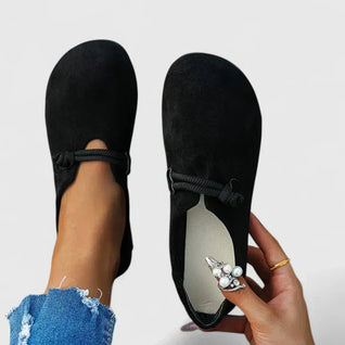 Nora | Damen Orthopädische Seildetail Slip-On Ballerinas