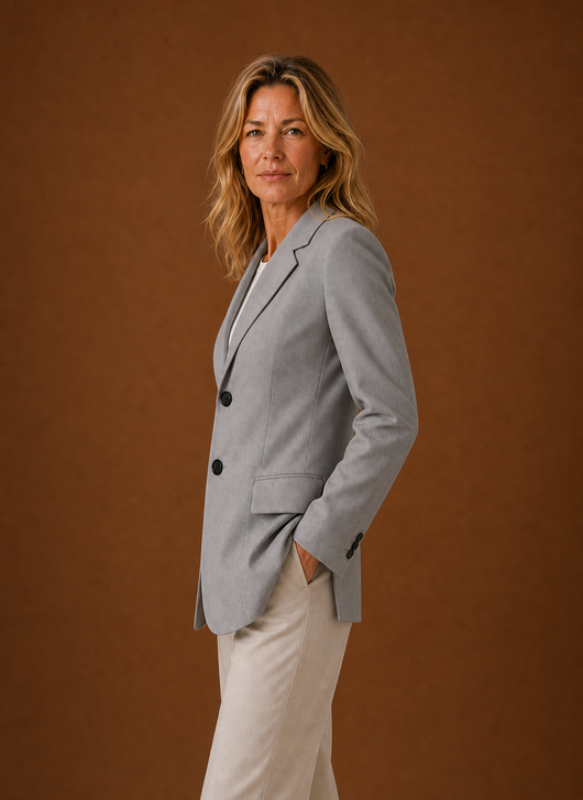 Damen Longline-Blazer fürs Büro