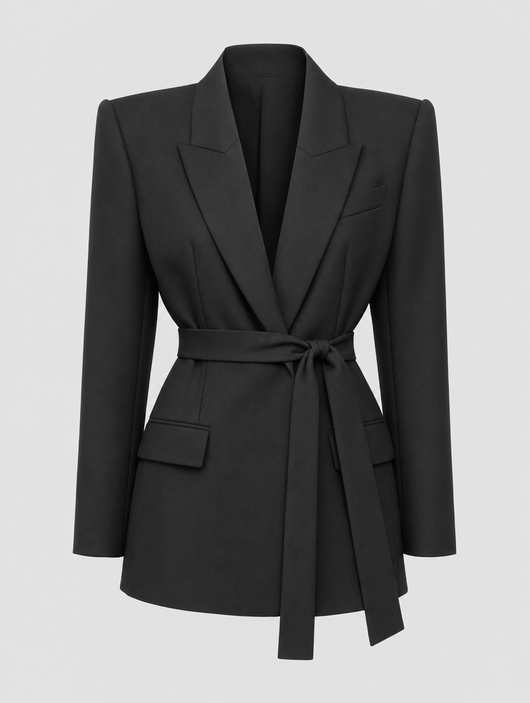 Rothwell Oversized Blazer mit Gürtel