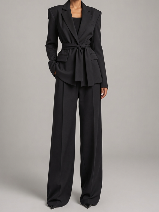 Rothwell Oversized Blazer mit Gürtel