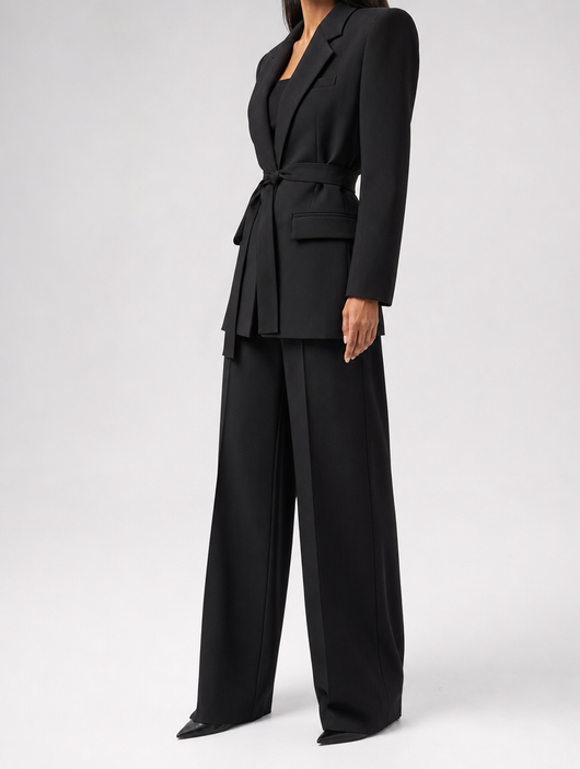 Rothwell Oversized Blazer mit Gürtel