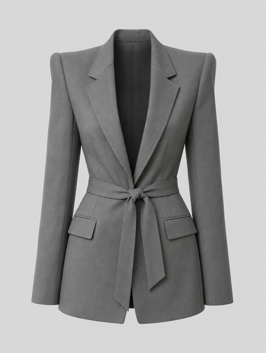 Rothwell Oversized Blazer mit Gürtel